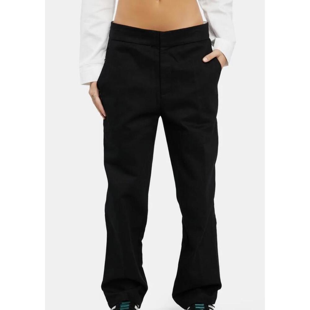 Edikted Low-Rise Folded Waist Pant, Size Small